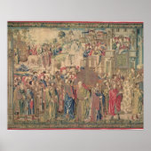 Vervoer van de ark van het convenant, Tapestr Poster (Voorkant)