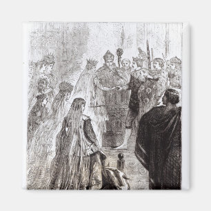 Vervoer van Edward II en Isabella van Frankrijk Magneet