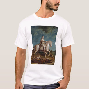Vervoer van het ruiterstandbeeld van Louis XIV T-shirt