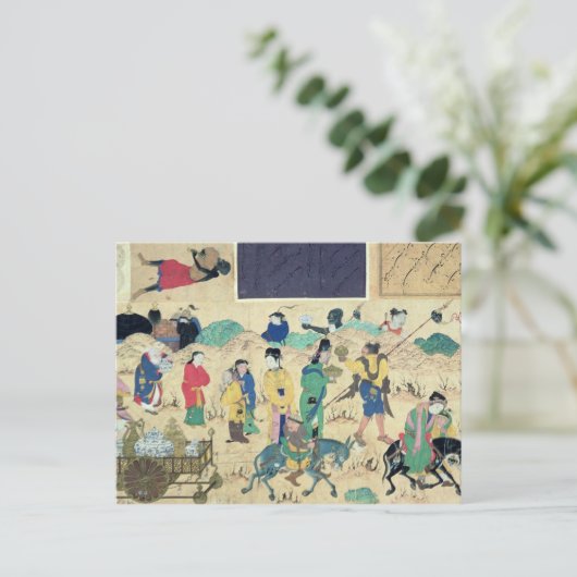 Vervoer van keramiek briefkaart (Staand voorkant)