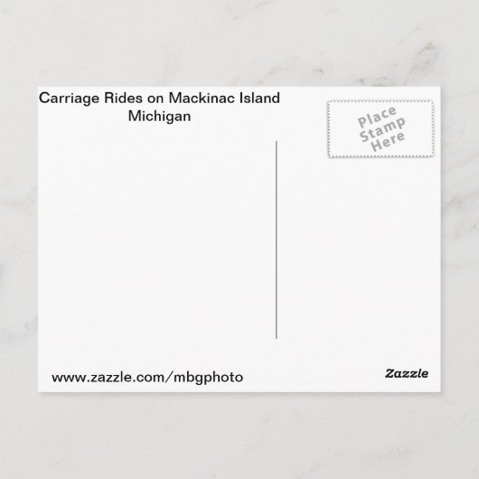 Vervoer van makreel briefkaart (Achterkant)