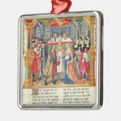 Vervoer van Maria van Bourgogne en Maximilian I Metalen Ornament (Links)