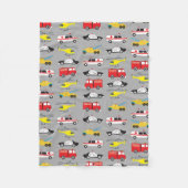 Vervoer van noodvoertuigen fleece deken (Voorkant)