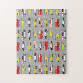 Vervoer van noodvoertuigen legpuzzel (Verticaal)