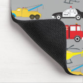 Vervoer van noodvoertuigen muismat (Hoek)