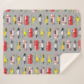 Vervoer van noodvoertuigen sherpa deken (Voorkant (horizontaal))