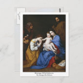 Vervoer van St. Catherine door Jusepe de Ribera Briefkaart (Voorkant / Achterkant)