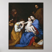 Vervoer van St. Catherine door Jusepe de Ribera Poster (Voorkant)