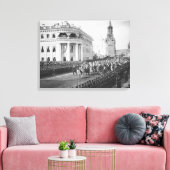 Vervoer van Tsar Nicholas (1868-1918) naar Alexand Canvas Afdruk (Insitu (Woonkamer))