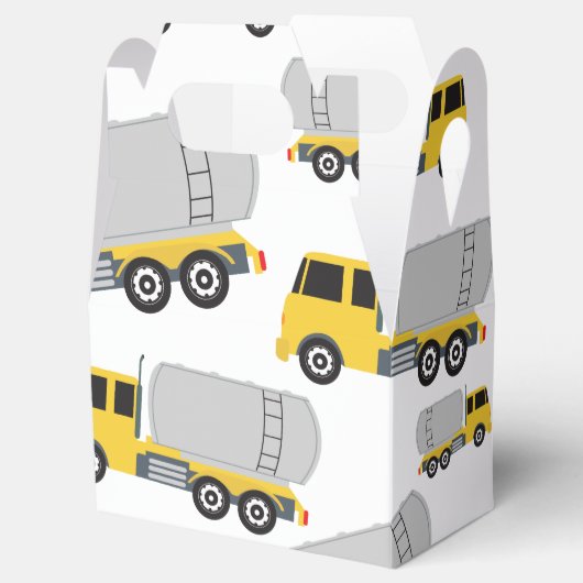 Vervoer van vrachtwagens bedankdoosjes (Geopend)