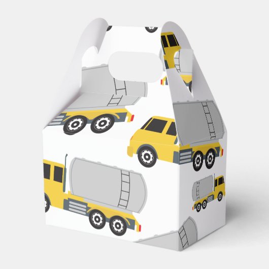 Vervoer van vrachtwagens bedankdoosjes (Voorkant Zijde)