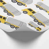 Vervoer van vrachtwagens cadeaupapier (Hoek)