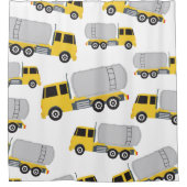 Vervoer van vrachtwagens douchegordijn (Voorkant)