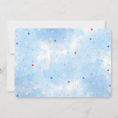 Vervoer Verjaardag Party Foto Kaart (Achterkant)