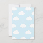 Vervoer Verjaardagspartij Dank u kaart (Achterkant)