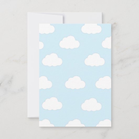 Vervoer Verjaardagspartij Dank u kaart (Achterkant)