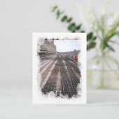 vervoer - verschillende sporen briefkaart (Staand voorkant)