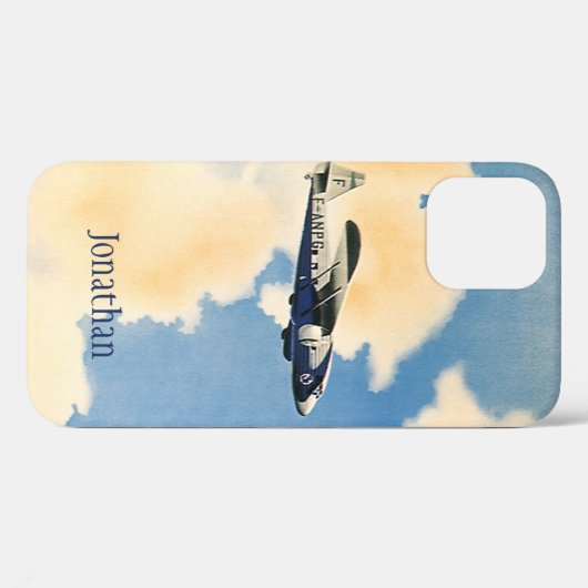  vervoer, vliegtuig Albatross Case-Mate iPhone Case (Achterkant (horizontaal))
