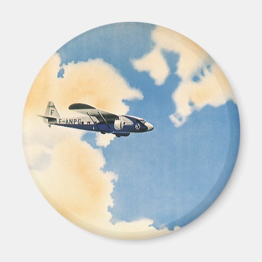 vervoer, vliegtuig Albatross Magneet (Voorkant)