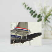 vervoer, vliegtuigonderhoud briefkaart (Staand voorkant)