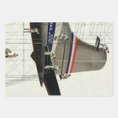 vervoer, vliegtuigonderhoud inpakpapier vel (Voorkant)