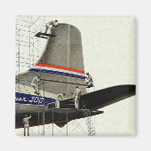  vervoer, vliegtuigonderhoud magneet (Voorkant)