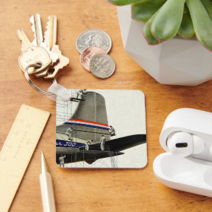 vervoer, vliegtuigonderhoud sleutelhanger