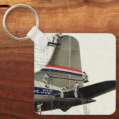 vervoer, vliegtuigonderhoud sleutelhanger (Voorkant)
