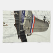 vervoer, vliegtuigonderhoud theedoek (Horizontaal)