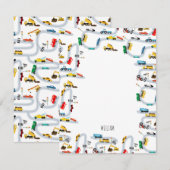 Vervoer Voertuigen Auto's & Trucks Weg Kinderen Notitiekaartje (Voorkant / Achterkant)