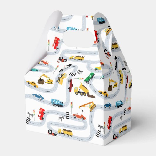 Vervoer Voertuigen Auto's & vrachtwagens Wegverkee Bedankdoosjes (Achterkant)