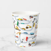 Vervoer Voertuigen Auto's & vrachtwagens Wegverkee Papieren Bekers (Achterkant)