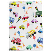 Vervoer Wit Medium Cadeauzakje (Achterkant)