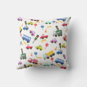 Vervoer Wit Sierkussen (Achterkant)