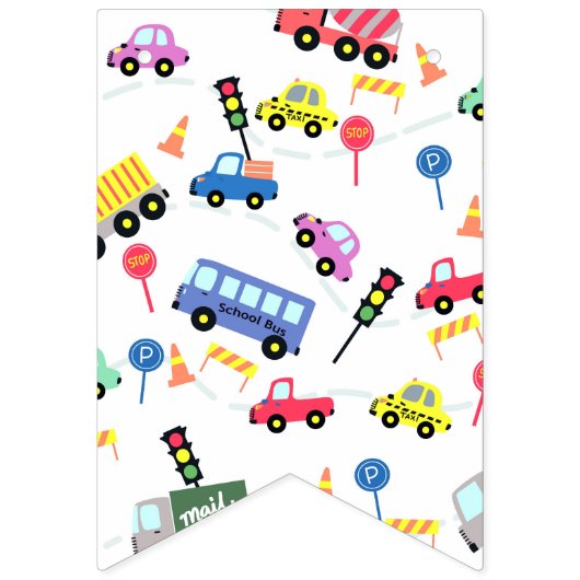 Vervoer Wit Vlaggetjes (Eerste vlag)