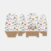 Vervoer Witte Favorietenkast Bedankdoosjes (Uitgevouwen)