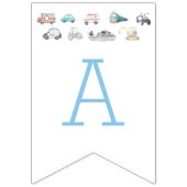 Vervoercontainer voor thuisdag vlaggetjes (Derde vlag)