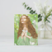 Vervoering (Nimf) Briefkaart (Staand voorkant)