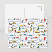 Vervoermiddelen Auto's & Vrachtauto's Wegverkeer Briefkaart (Voorkant / Achterkant)