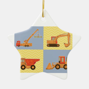 Vervoermiddelen voor zware vervoermiddelen — Pla Keramisch Ornament