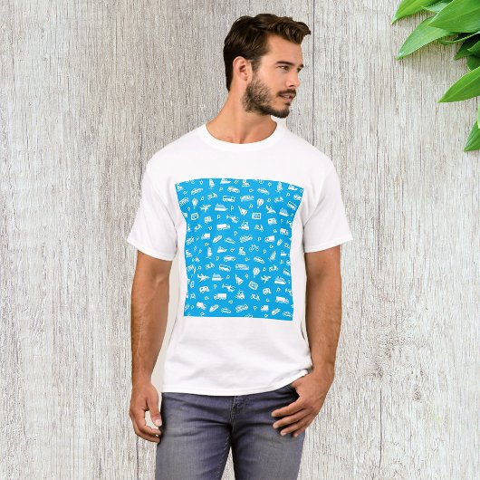 Vervoerpictogrammen Mannen T-shirt