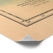 Vervoerroutes van oude World Maritime Fuel Station Poster (Hoek)