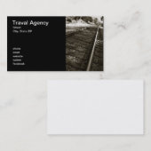 Vervoersbureau Visitekaartje (Voorkant / Achterkant)