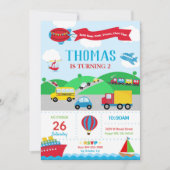 Vervoersdag uitnodiging (Voorkant)