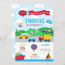 Vervoersdag uitnodiging