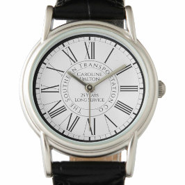 Vervoersmanager, de Lange Dienst van het Vervoerbe Horloge