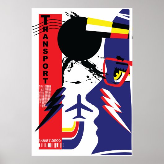 Vervoersmotivatie Poster (Voorkant)
