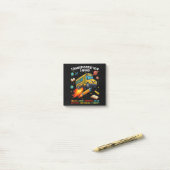 Vervoersploeg Grappige Schoolbuschauffeur Post-it® Notes (Op bureau)