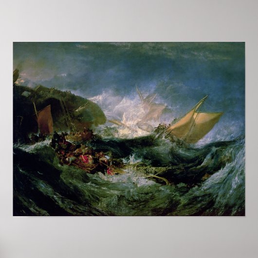 Vervoersschipbreuk Poster (Voorkant)