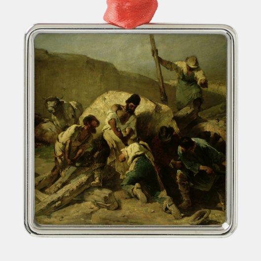 Vervoerstenen Metalen Ornament (Voorkant)